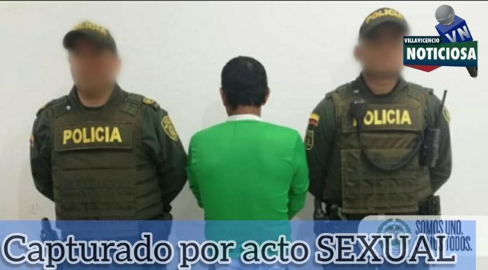 CAPTURA EN FLAGRANCIA POR ACTO SEXUAL CON MENOR DE CATORCE AÑOS
