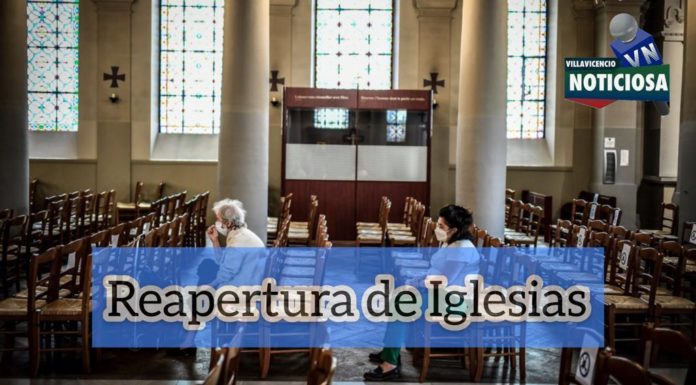 Gobierno alista plan piloto para la reapertura de iglesias.