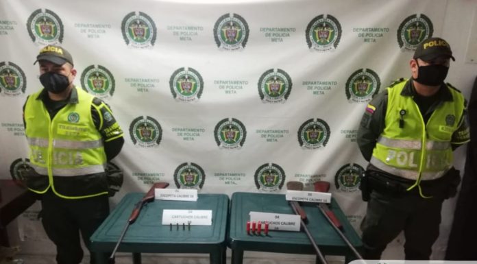 HALLAZGO DE ARMAS DE FUEGO*