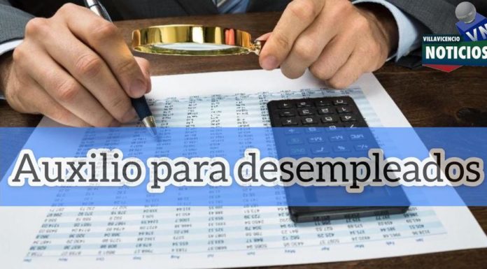 Desempleados recibirán auxilio económico de 160.000 pesos.