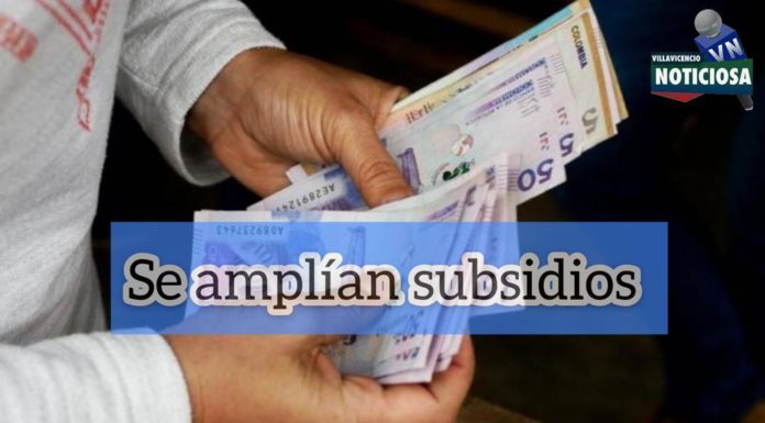 Gobierno amplía los subsidios a la nómina.