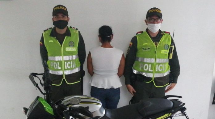 POLICÍA RECUPERÓ MOTOCICLETA PULSAR NS HURTADA EN VILLAVICENCIO