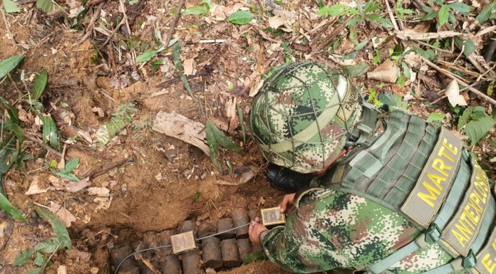 *Ejército Nacional halla importante depósito ilegal con más de 1200 artefactos explosivos*