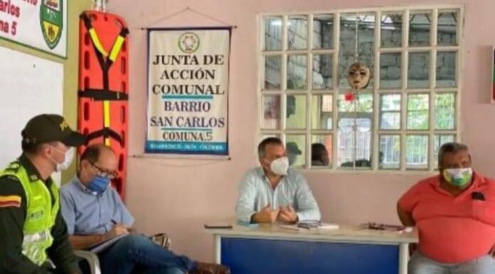 ALTA CONSEJERÍA REALIZA MESAS DE SEGURIDAD CON LÍDERES DE LAS COMUNAS CUATRO Y CINCO