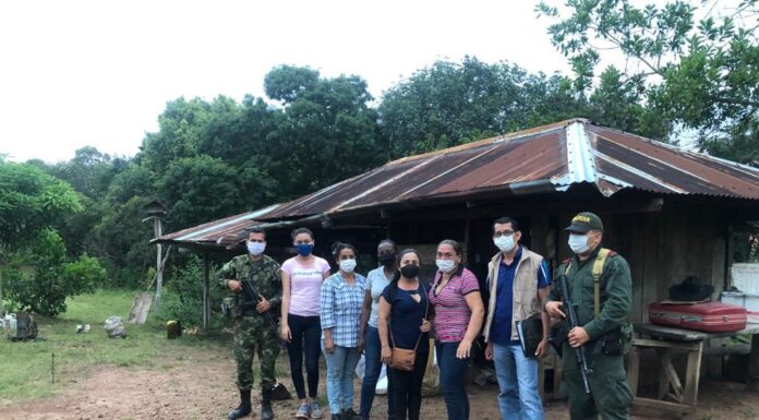 Después de 21 años regresó a su predio despojado en zona rural de Mapiripán