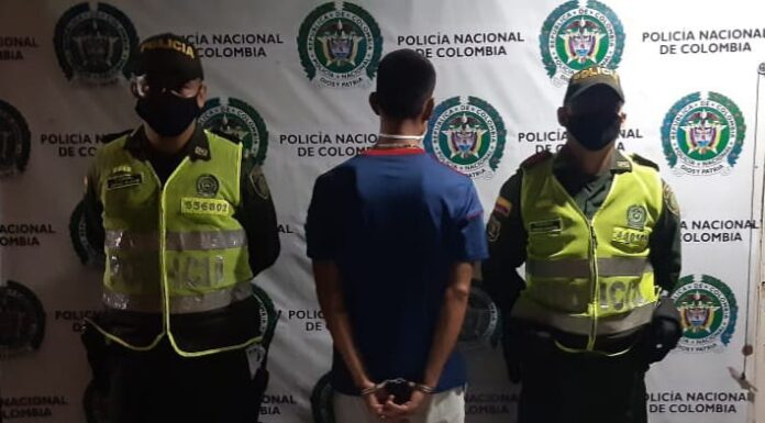 POLICÍA CAPTURÓ UN HOMBRE POR HOMICIDIO EN VILLAVICENCIO.