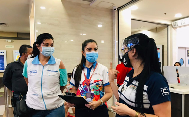 SECRETARÍA DE SALUD LOCAL VERIFICÓ PROTOCOLOS DE BIOSEGURIDAD EN LAS SALAS DE CINE DE LA CIUDAD