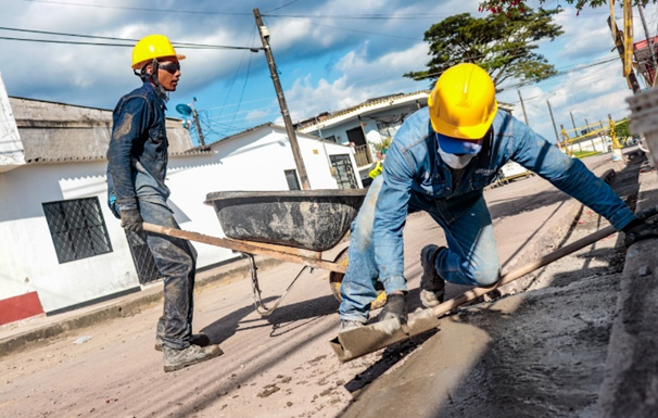 REPOSICIÓN DE TUBERÍA DE ACUEDUCTO EN EL BARRIO POPULAR LLEGÓ AL 70 POR CIENTO DE AVANCE