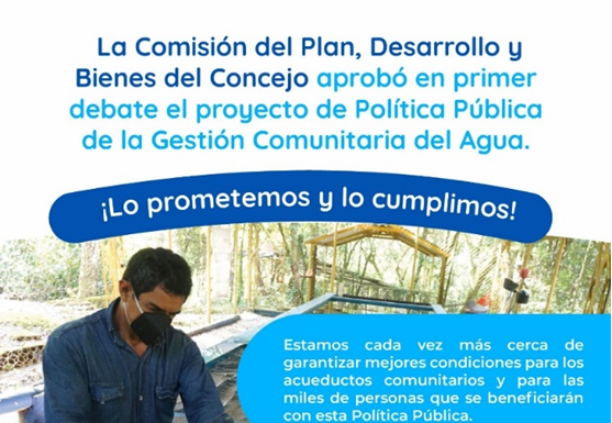 POLÍTICA PÚBLICA DE GESTIÓN COMUNITARIA DEL AGUA PASÓ A SEGUNDO DEBATE EN EL CONCEJO DE VILLAVICENCIO