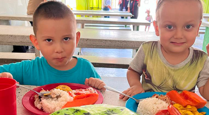 Casabe llega a 940.000 raciones de almuerzo entregadas en todo el Meta