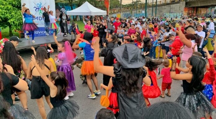 ESTE SÁBADO HABRÁ MEGARRUMBA DE HALLOWEEN EN LA PLAZOLETA DEL CENTRO COMERCIAL VILLA JULIA