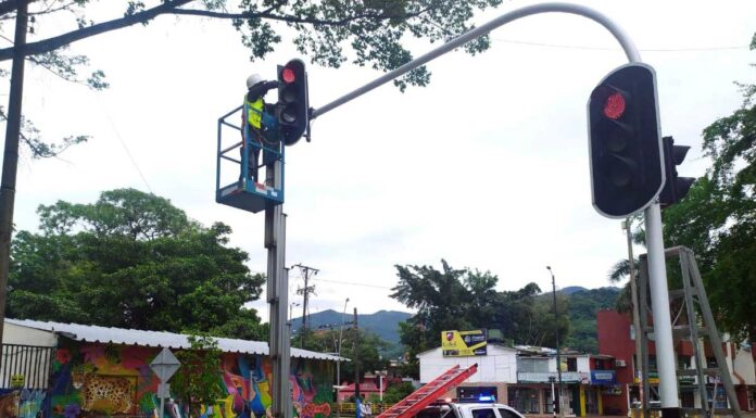 Red semafórica de Villavicencio se prepara contra hurtos y fallas eléctricas
