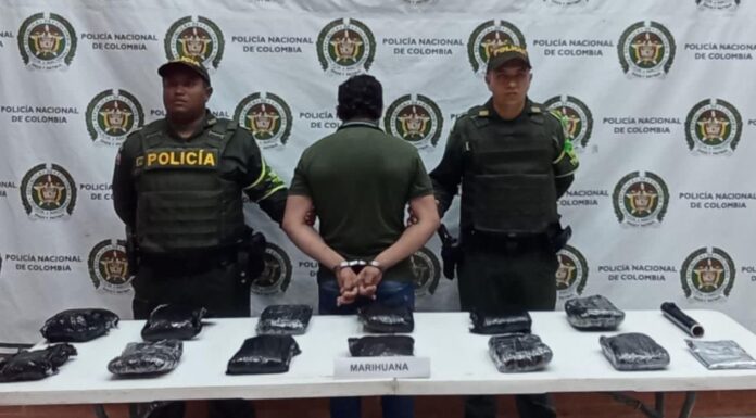 Capturada una persona por tráfico, fabricación o porte de estupefacientes