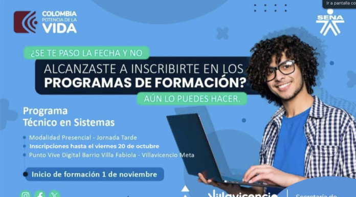 Abren convocatoria para técnicos en sistemas en el Vive Digital