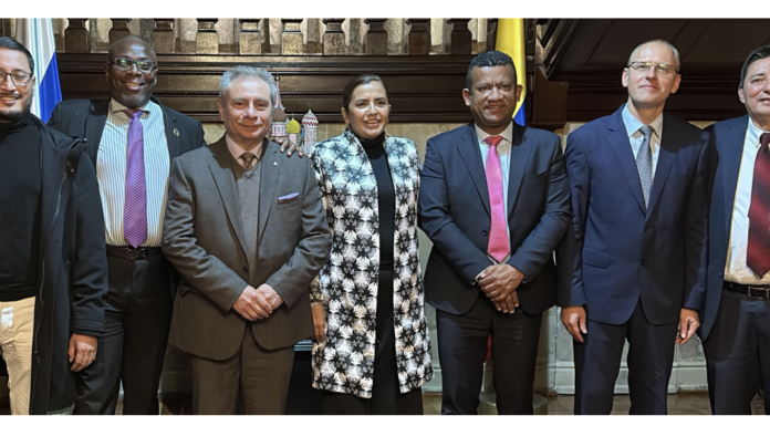 A la embajada de Rusia en Colombia, llegó la gobernadora del Meta a gestionar recursos para proyectos estratégicos