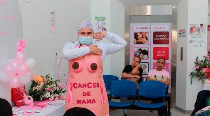 Más de 500 exámenes de seno realizó la ese en el mes contra el cáncer de mama