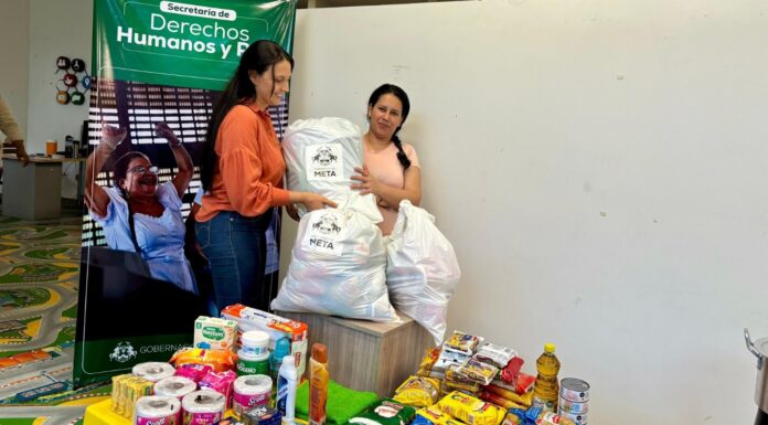 La secretaría de Derechos Humanos y Paz del Meta entregó ayuda humanitaria inmediata a familias víctimas del conflicto armado