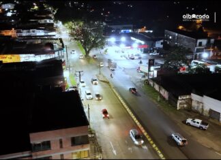 El barrio Jordán de Villavicencio disfruta de la modernización de su alumbrado público