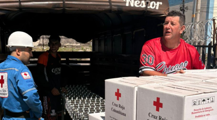 Gobernación del Meta entregó ayudas humanitarias a 300 familias de El Calvario afectadas por la emergencia vial