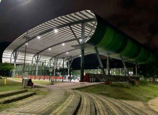 Como se ven los escenarios con el nuevo cambio de luminarias LED en Villavicencio