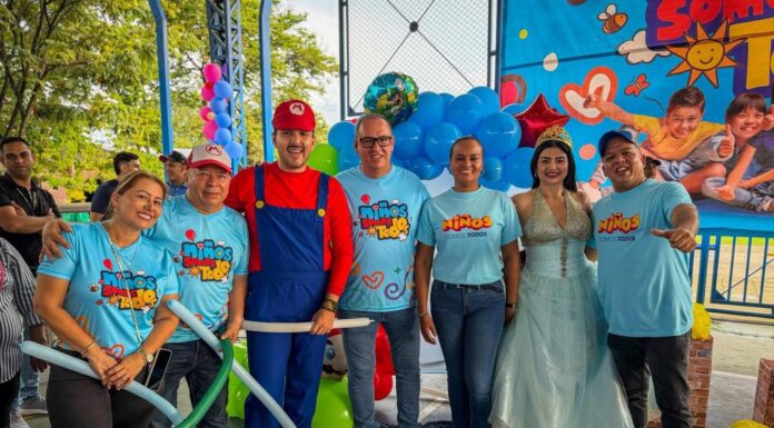 Alborada celebró el Día de los Niños en La Reliquia con una jornada de alegría y recreación