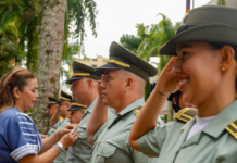 Por compromiso, liderazgo y vocación de servicio, Gobernación del Meta exalta labor de oficiales de la Fuerza Pública