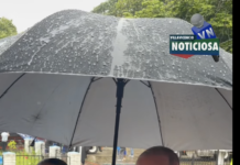 Bajo la lluvia, pero con el corazón encendido, Villavicencio despidió 2 tractomulas con más de 60 toneladas de ayuda humanitaria