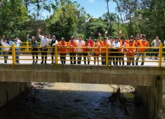 Con cinco nuevos puentes Rafaela Cortés conecta 7 kilómetros de vía rural en Granada, Meta.